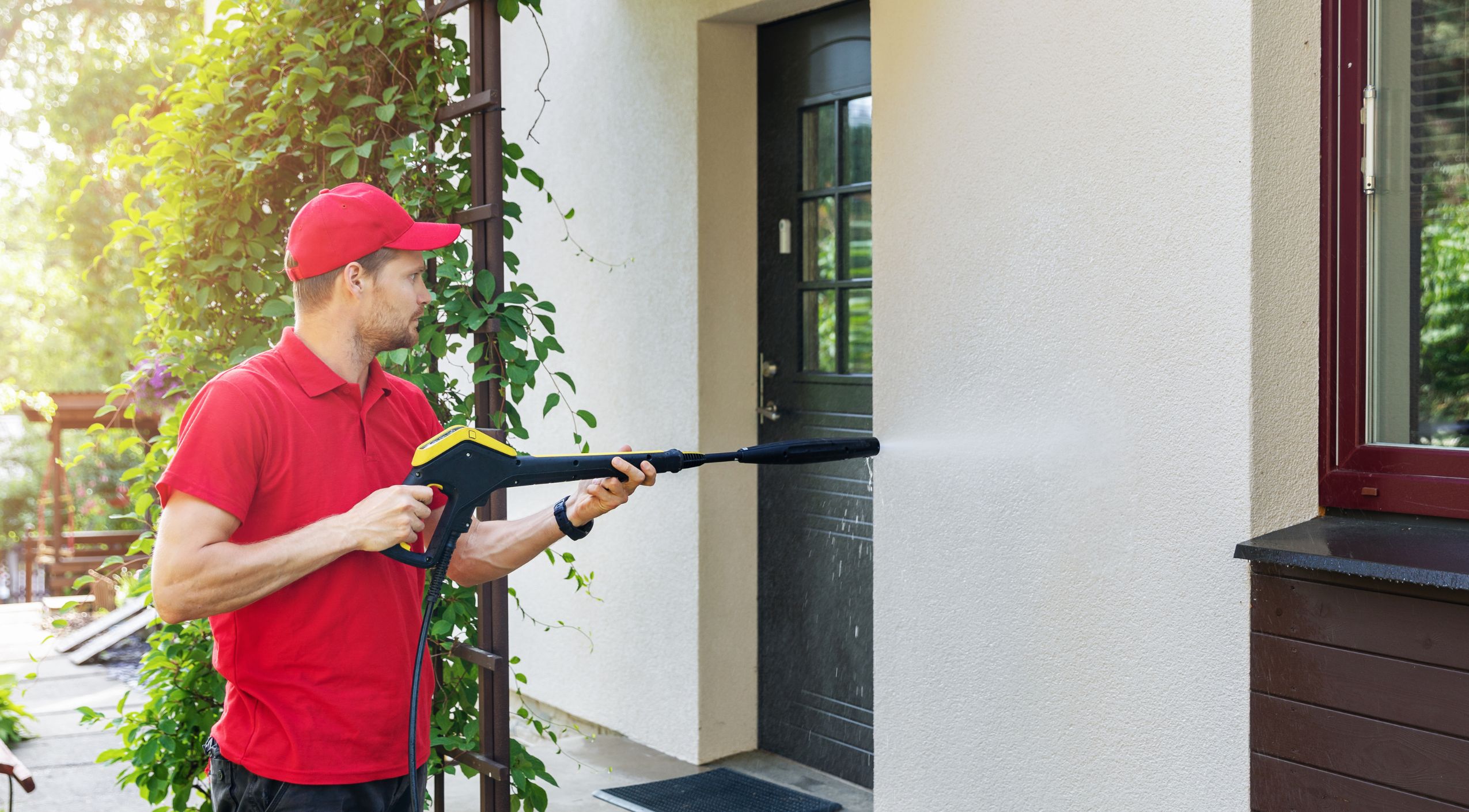 Residential and commercial facade cleaning Spokane WA